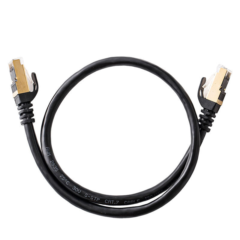 Cablu Ethernet RJ-45 CAT7 ecranat, 10Gbps, utilizare în interior