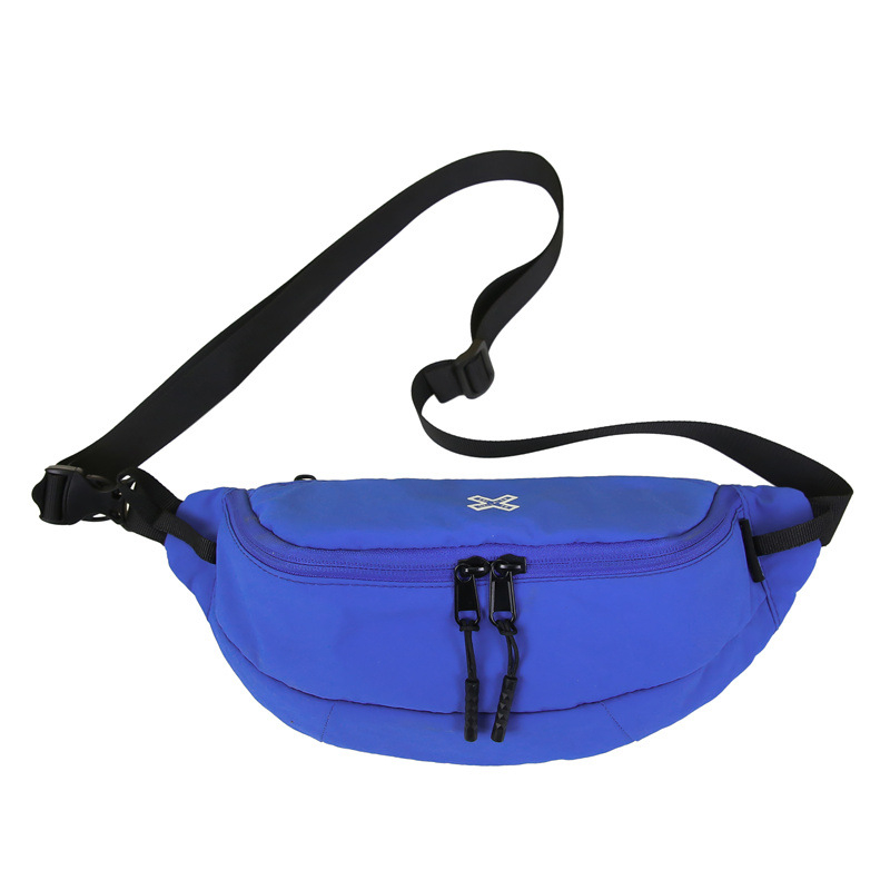 Muška nylon crossbody torba, urban stil, zatvarač, poliester podstava, laminirani unutarnji džep