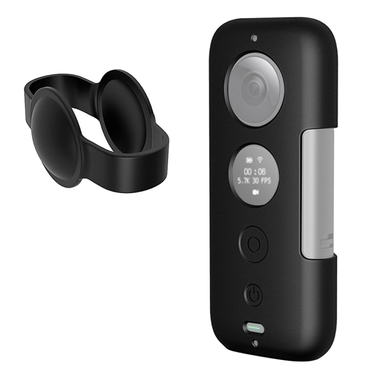 Silikonska zaštitna futrola s kapom objektiva za Insta360 One X, Pu399b, Puluz Fat Cow
