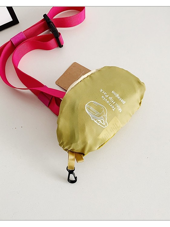 Najlonska sportska kaišna torbica: vodootporna, ultra lagana, podstava od poliester, unisex, za vanjske sportove, Proljeće 2025