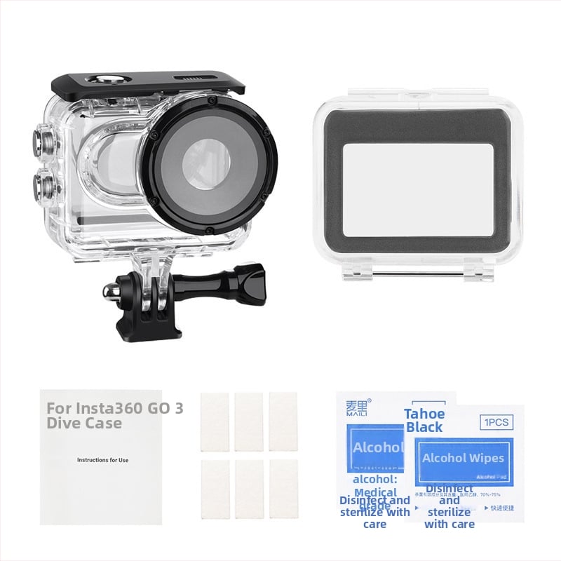 Carcasă protector subacvatică pentru Insta360 GO3/GO3S, husă impermeabilă, model Ewb9939, OEM