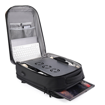 Geantă laptop cu husă tare pentru ciclism și călătorii, impermeabilă, ABS+PC, 36–55L, Unisex, capacitate extinsă, Shbor