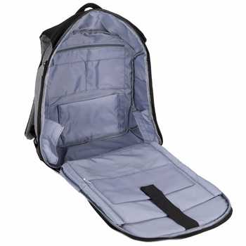 Rucsac laptop cu carcasă rigidă, antifurt, nailon, 20-35L, încărcare USB, impermeabil și rezistent la uzură, protecție la șocuri
