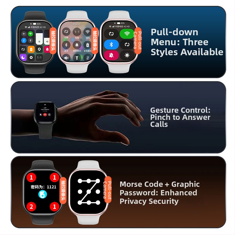 М16 смарт часовник с GPS проследяване, NFC плащане, поддръжка на всички мрежи, Wi‑Fi за сваляне и здравни сензори
