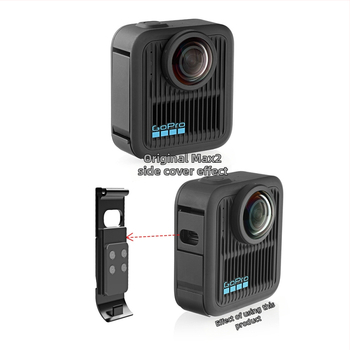 GoPro MaX2 hlinírový bočný kryt batérie 54.5 mm (kompatibilný s MaX2)