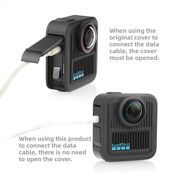 GoPro MaX2 hlinírový bočný kryt batérie 54.5 mm (kompatibilný s MaX2)