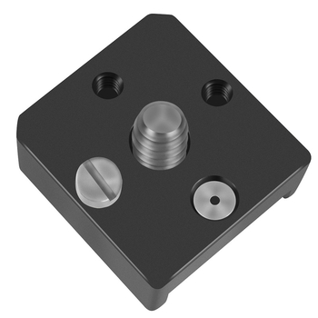 Adaptor 1/4 pentru suport rece pentru cage-ul unei camere fără oglindă – aliaj de aluminiu, montaj rapid, bază anti-cădere, pentru iluminare și microfon