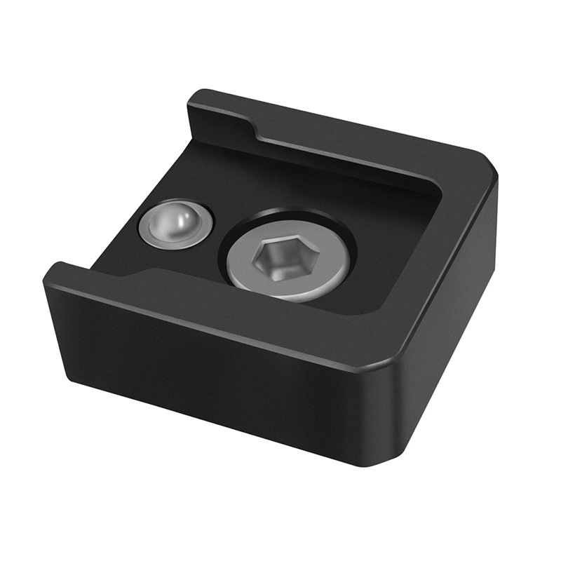 Adaptor 1/4 pentru suport rece pentru cage-ul unei camere fără oglindă – aliaj de aluminiu, montaj rapid, bază anti-cădere, pentru iluminare și microfon