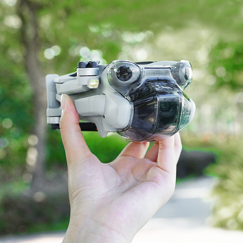 Kryt objektívu pre DJI Mini 4 Pro, prachotesný kryt pre gimbál, upevňovacia manžeta pre kameru — Brdrc Ew10061