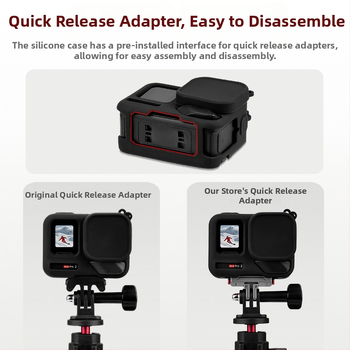 Insta360 Ace Pro 2 Apsaugos Silikoninis Korpusas Dangtelis ir Objektyvo Priedai (OEM, AC2012, Licencijuotos Privatus Ženklai: Taip)