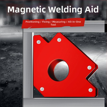 Magnētisks uzstādītājs metināšanai taisnā leņķī — mājsaimniecības lietošanai, lokalizators un fiksēšanas instruments