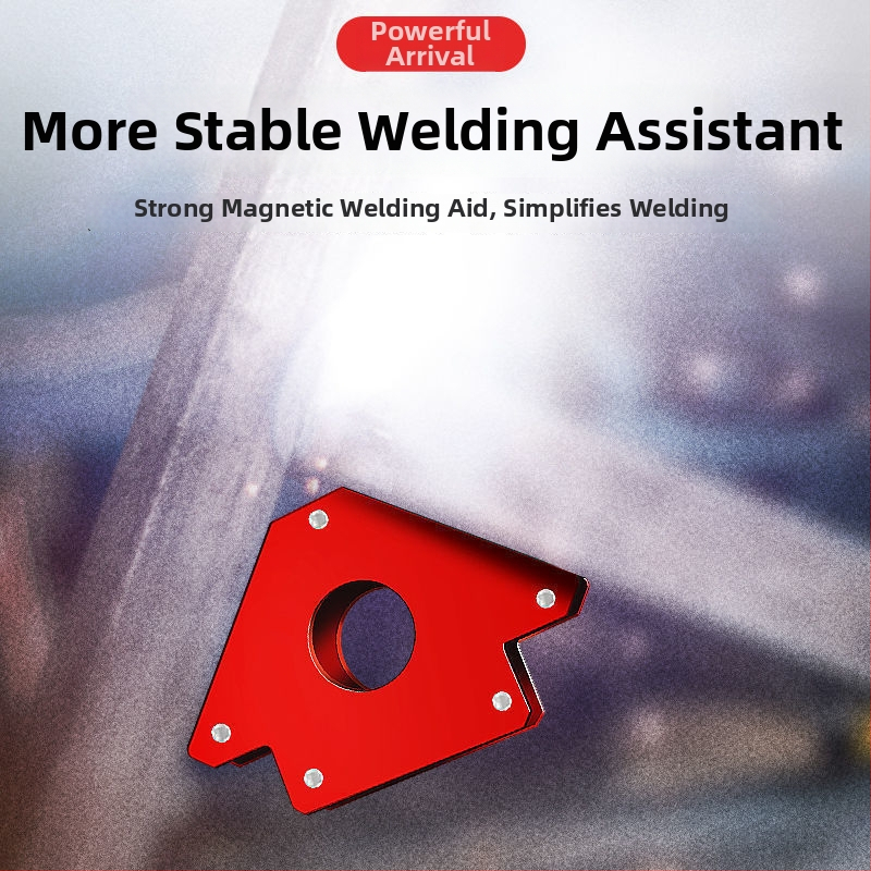 Magnētisks uzstādītājs metināšanai taisnā leņķī — mājsaimniecības lietošanai, lokalizators un fiksēšanas instruments