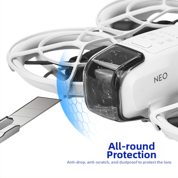 DJI NEO stabilizatoriaus objektyvo dangtelis – PC medžiaga, Brdrc, 4.7 g, 1 vnt objektyvo dangtelis