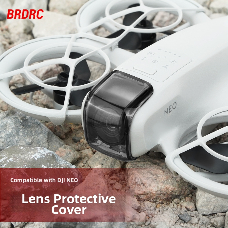 DJI NEO stabilizatoriaus objektyvo dangtelis – PC medžiaga, Brdrc, 4.7 g, 1 vnt objektyvo dangtelis