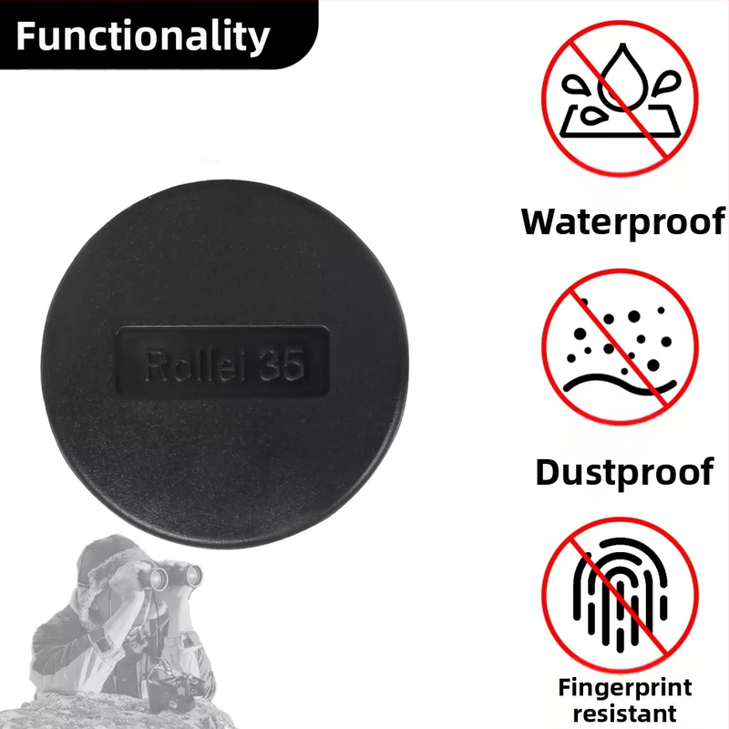 Rollei 35 objektiivi kate Rolleiflex 35 seeriale, bajonett 30 mm, kaal 2,8 g, tootekood 53