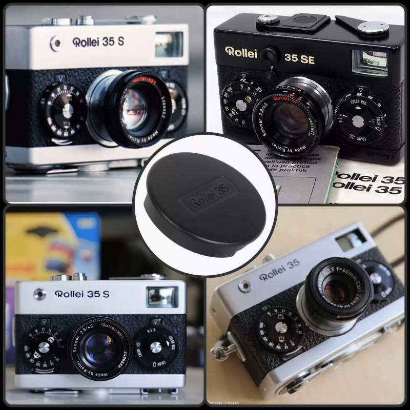 Rollei 35 objektívfedél a Rolleiflex 35 sorozathoz, 30 mm bajonett, súly 2,8 g, termékkód 53