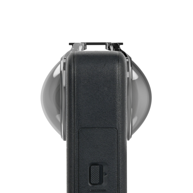 DJI Osmo 360 objektívvédő – Integrált objektívfedél, Karcolásálló, Anyag: Műanyag + Szilikon, Modell Os-g041