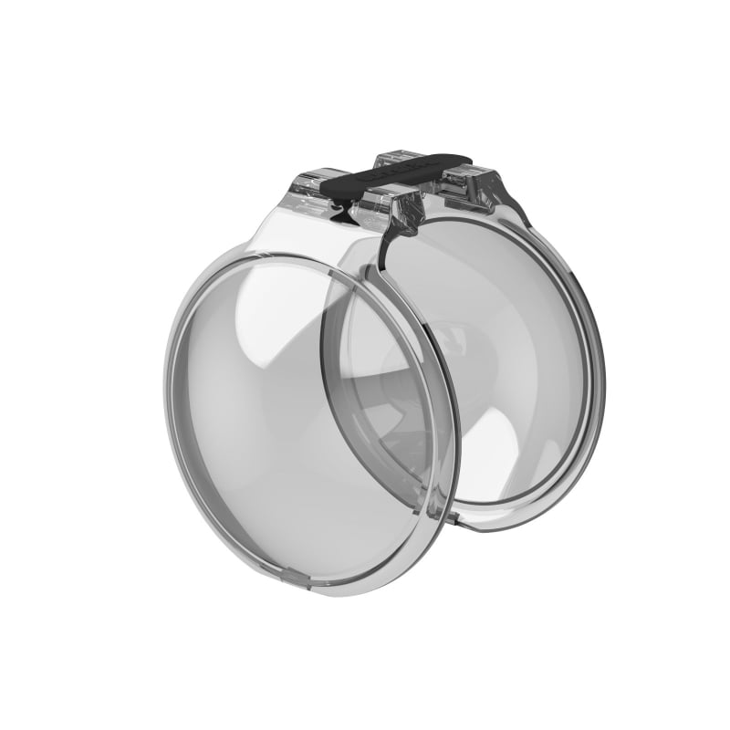 DJI Osmo 360 objektívvédő – Integrált objektívfedél, Karcolásálló, Anyag: Műanyag + Szilikon, Modell Os-g041