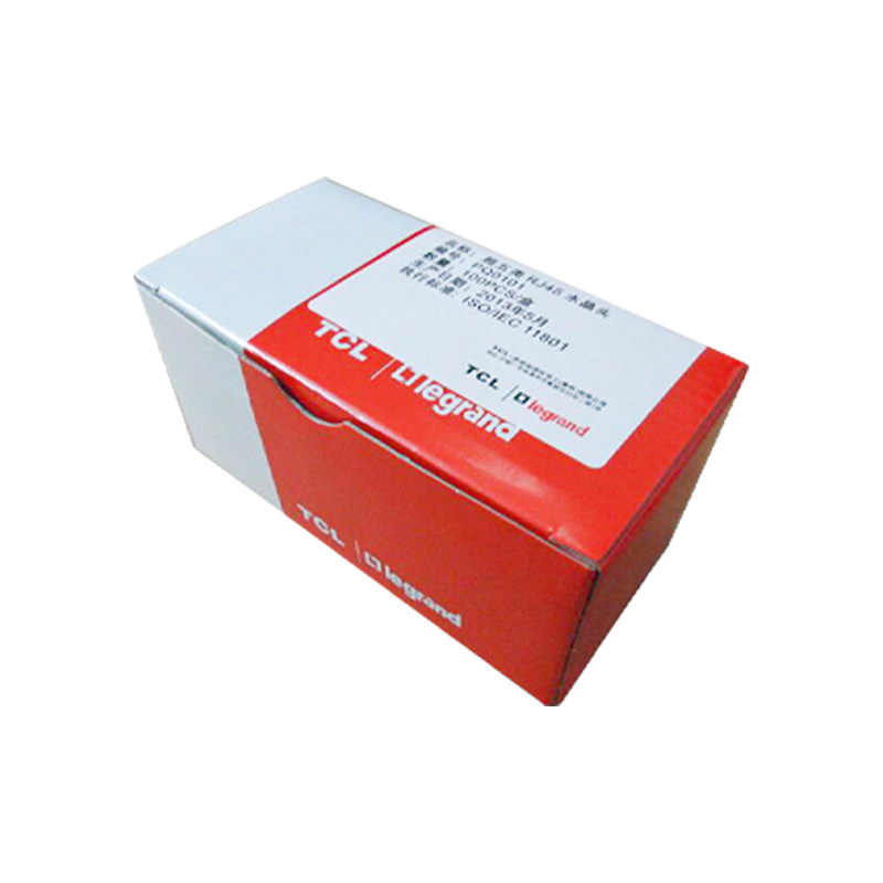 TCL PQ0101 RJ45 tīkla savienotājs Crystal Head neekrāns, Gigabit, injekcijas liešana