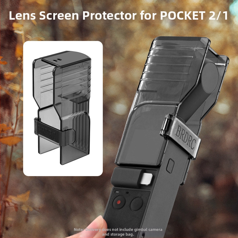 DJI Osmo Pocket 2 apsauginė gaubtelė – objektyvo ekrano ir gimbalo apsauga (Brdrc • ABS • 22 g • 2023)