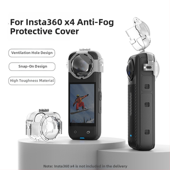 Insta360 X4 objektyvo dangtelis – PC medžiaga, 20 g, įtrauktas 1 dangtelis