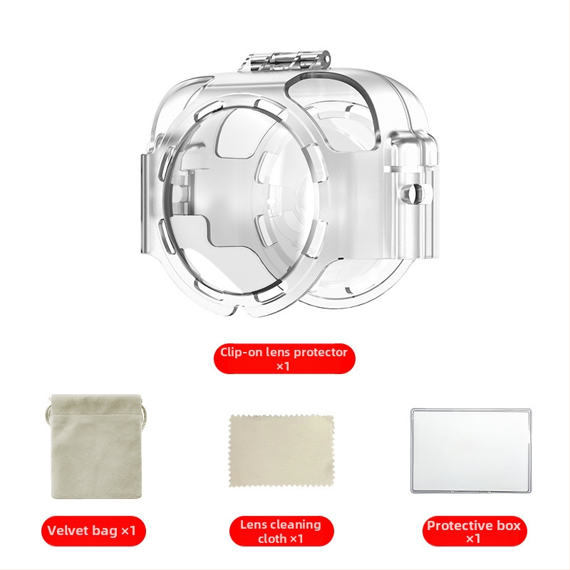 Insta360 X4 objektiivi kate – PC materjal, 20 g, sisaldab 1 kate