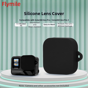 Silikoninis objektyvo gaubtas Insta360 Ace Pro/2 – dulkių atsparus dangtelis