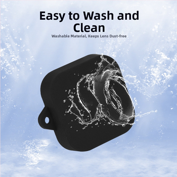 Silikoninis objektyvo gaubtas Insta360 Ace Pro/2 – dulkių atsparus dangtelis