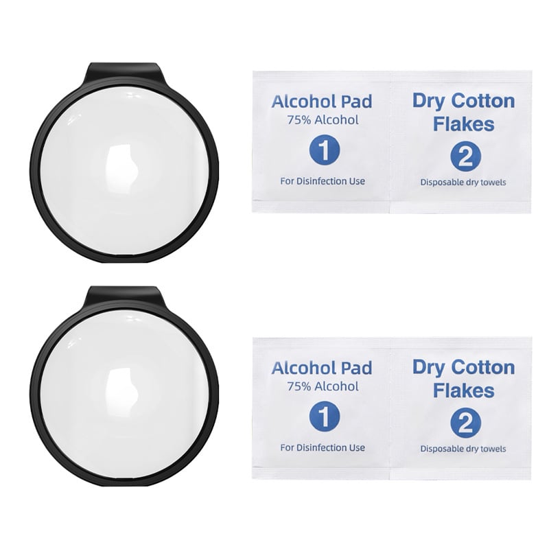 Capac protecție din sticlă pentru DJI Osmo 360 Cameră Panoramică – Lentile antifog, Capac de praf, Brand OEM, Brand privat autorizat