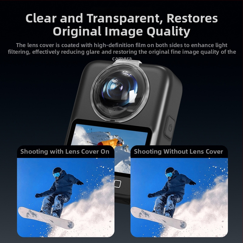 DJI Osmo 360 Panoraamkaamera: Objektiivi udu vastane kaitse, Tolmu kate ja Kukkumise kaitse kott – OEM kaubamärk, Spot kaup, Licentsed eribrändid: Jah