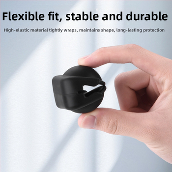 Silikoninis objektyvo dangtelis DJI Osmo 360 – dulkėms atsparus panoraminės veiksmo kameros objektyvo dangtelis (30,2 g)