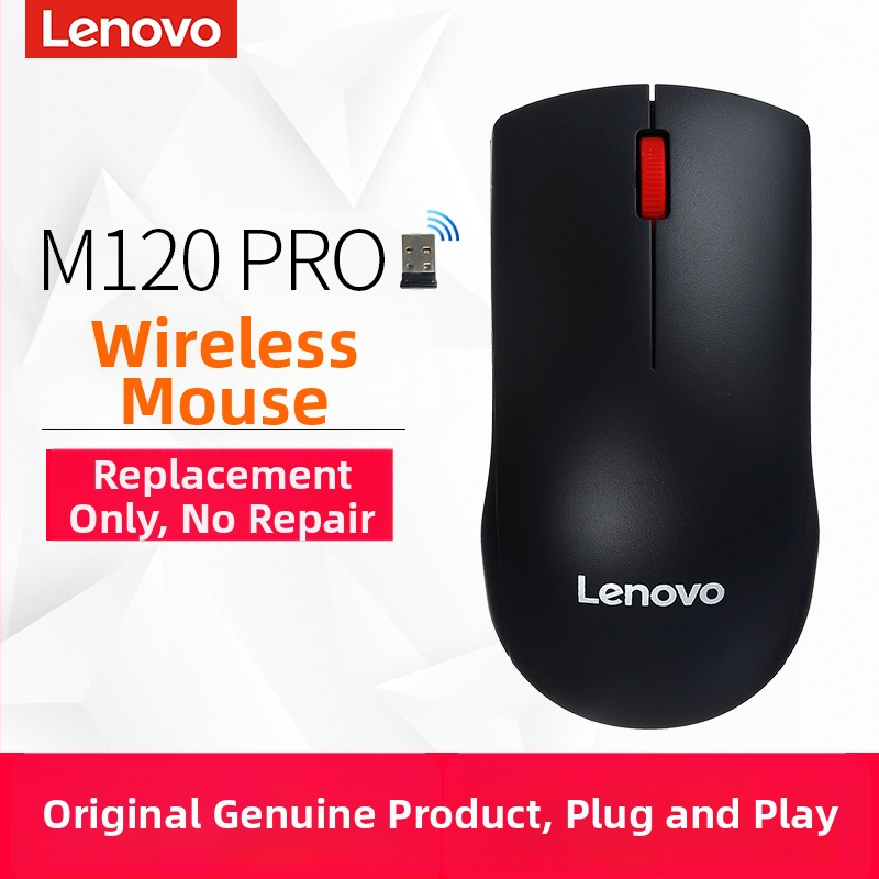 Lenovo M120Pro laidinis USB optinė pelė - 1000dpi, 1,8 m kabelis