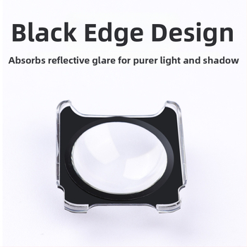 Lentilă protector autoadezivă pentru obiectivul panoramic Insta360 ONE R/RS – accesoriu pentru cameră 360° (brand Neutral)