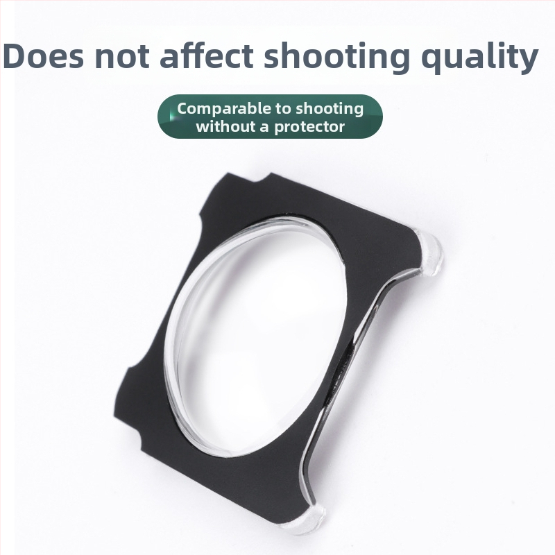 Lentilă protector autoadezivă pentru obiectivul panoramic Insta360 ONE R/RS – accesoriu pentru cameră 360° (brand Neutral)