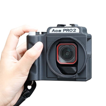 Insta360 Ace Pro 2-höz készült gombos markolat UV lencsével – Strange Leaves