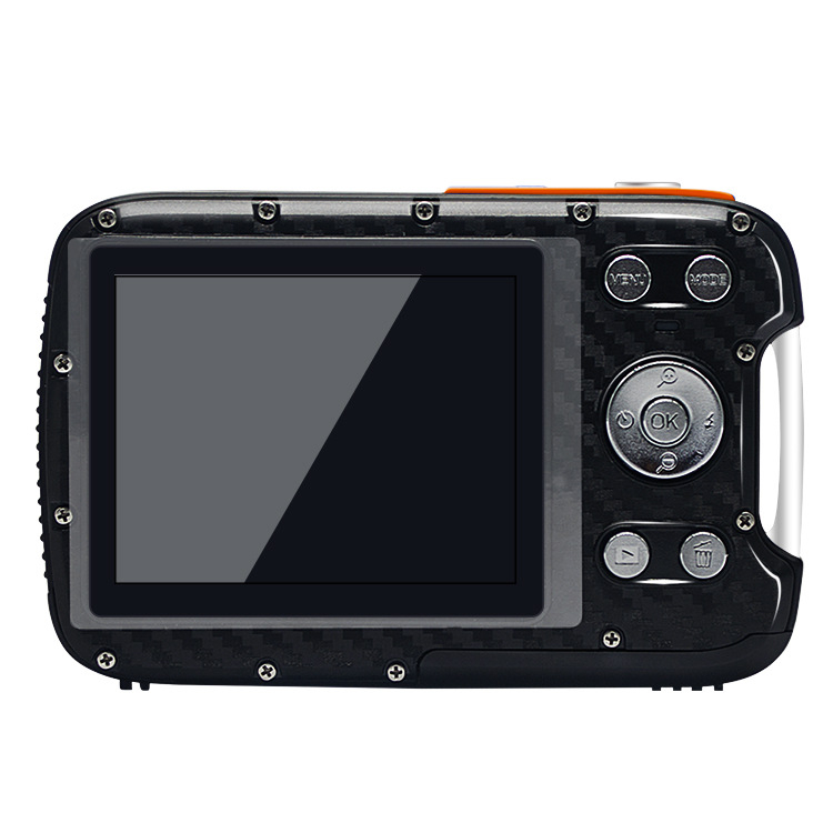 Cameră digitală impermeabilă WDC-8026, 21 MP, stocare TF, utilizare submersă, autonomie baterie 2 h