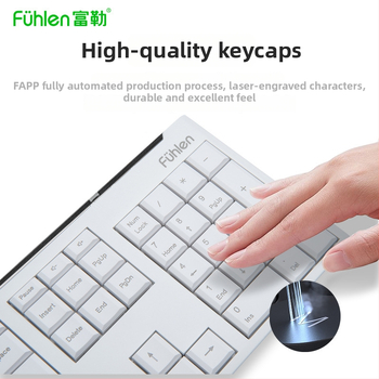 Fuhlen A120G bezdrôtový set – klávesnica a myš, USB rozhranie, 1000 DPI, ergononomický, vhodný pre notebooky a stolné počítače