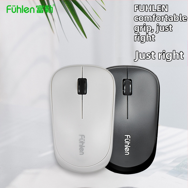 Fuhlen A120G bezdrôtový set – klávesnica a myš, USB rozhranie, 1000 DPI, ergononomický, vhodný pre notebooky a stolné počítače