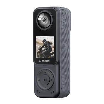 Κάμερα δράσης με διπλό φακό, υπέρυθρη νυχτερινή όραση, περιστρεφόμενος φακός, μπαταρία 10 ωρών, αποθήκευση σε TF κάρτα