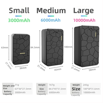 GPS lokalizátor do auta G50 s pevným magnetickým uchytením, IP67 vodotesný, Beidou a Wi-Fi, 4G pripojenie, presnosť GPS 10 m