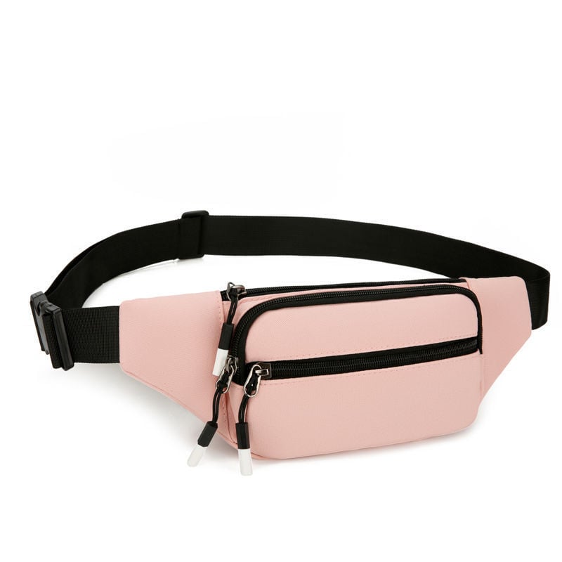Uniszex övtáska telefonhoz, poliészterből készült, nylon bélés, 2025 tavasz