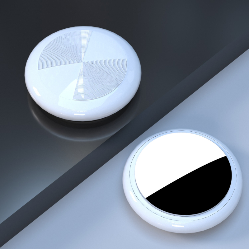 Смарт Bluetooth тракер против загуба за ключове и телефон, GPS локализация, обхват 15–30 m, батерия 210 mAh, тегло 26 g, размери 32x8.8 mm