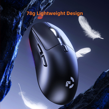 HXPRO Bezvadu Bluetooth peli ar trim režīmiem (uzlādes versija) – USB, darbības attālums 10 m, svars 78 g, ergonomiska, logotipa drukāšana pieejama