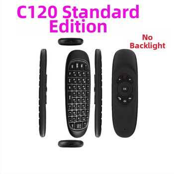C120 Bezvadu gaisa pele ar tastatūru – USB interfeiss, 10 m darbības diapazons, Ergonomisks dizains, Viss vienā tālvadības pultī