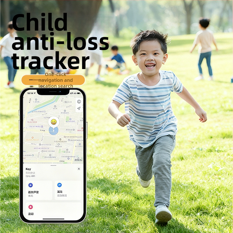 GPS базиран магнитен тракер за проследяване на телефон (iOS) – мобилен телефон тракер с магнитно окачване, 210 mAh батерия, размери 33×33×10 мм