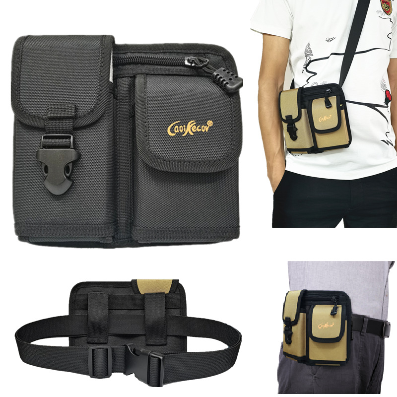 Sport derék táska — uniszex; kültéri sportokhoz; Oxford vászon; zárás: cipzár