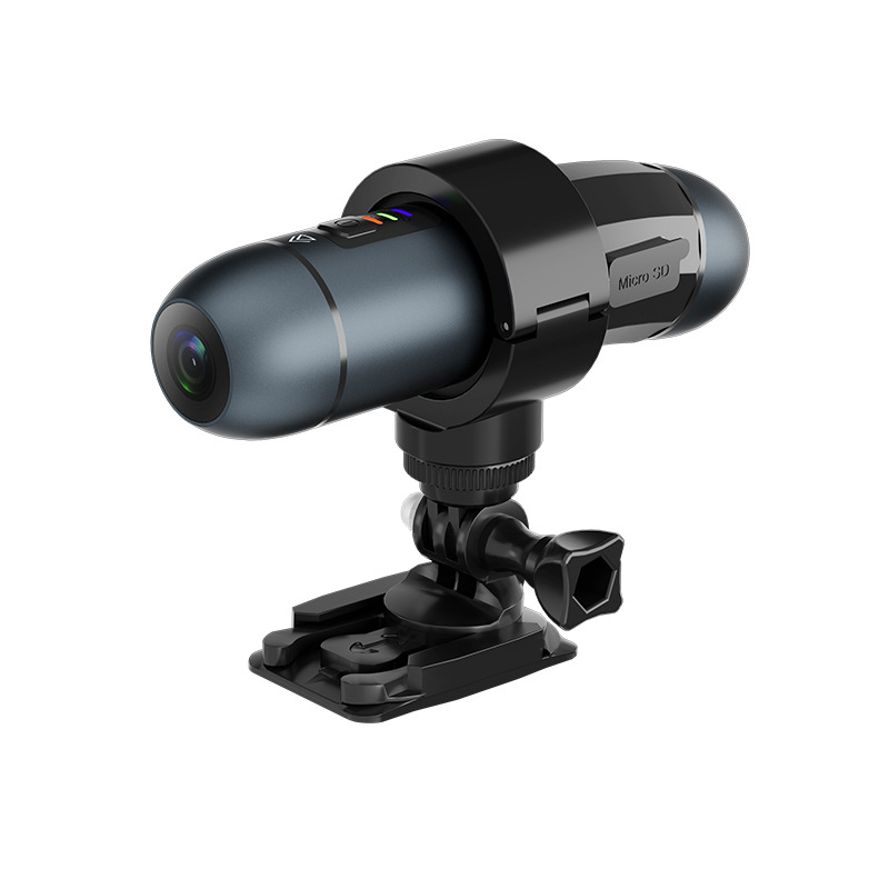 Κάμερα δράσης για ποδηλασία 4K χωρίς οθόνη LCD, μπαταρία περίπου 5 ωρών, αποθήκευση TF, περίβλημα ABS, 4K 30fps