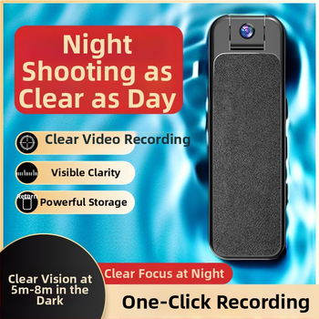 Cameră sport 4K cu stabilizare, vizionare de noapte, recorder portabil audio-video