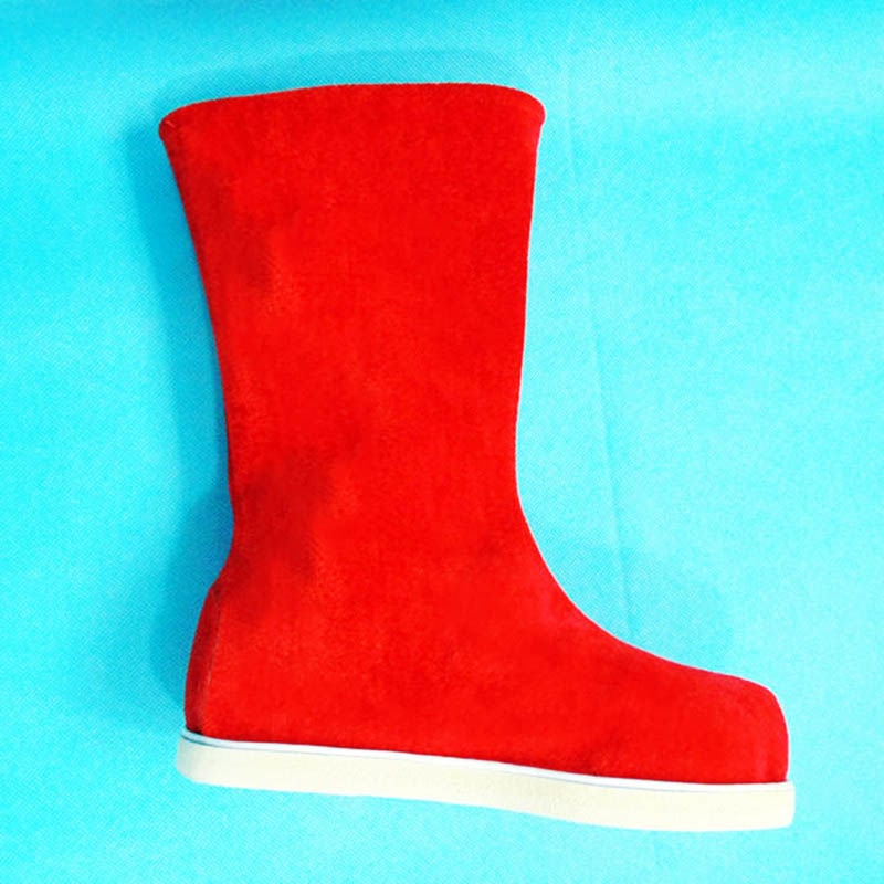 Ghete în stil Republica Chineză, partea superioară din bumbac, branț din pânză, talpă din cauciuc, pentru bărbați