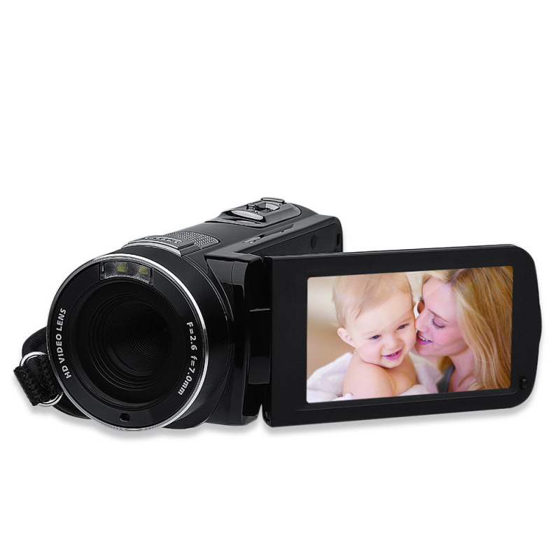 Kućna kamera s daljinskim upravljačem, 1080p Full HD, CMOS senzor, Sony objektiv, 3,0-inčni dodirni LCD, noćno snimanje